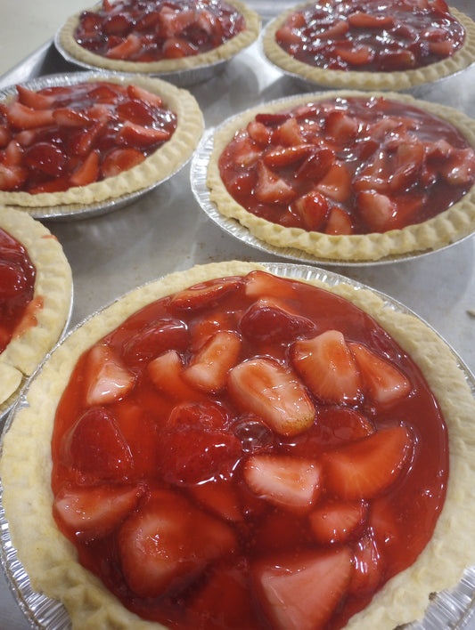 Fresh Strawberry Pies