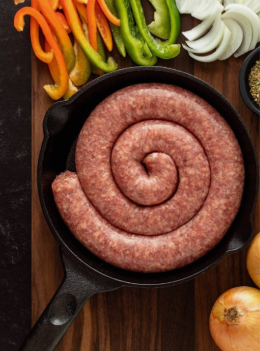 Hot Italian Sausage Rope Style