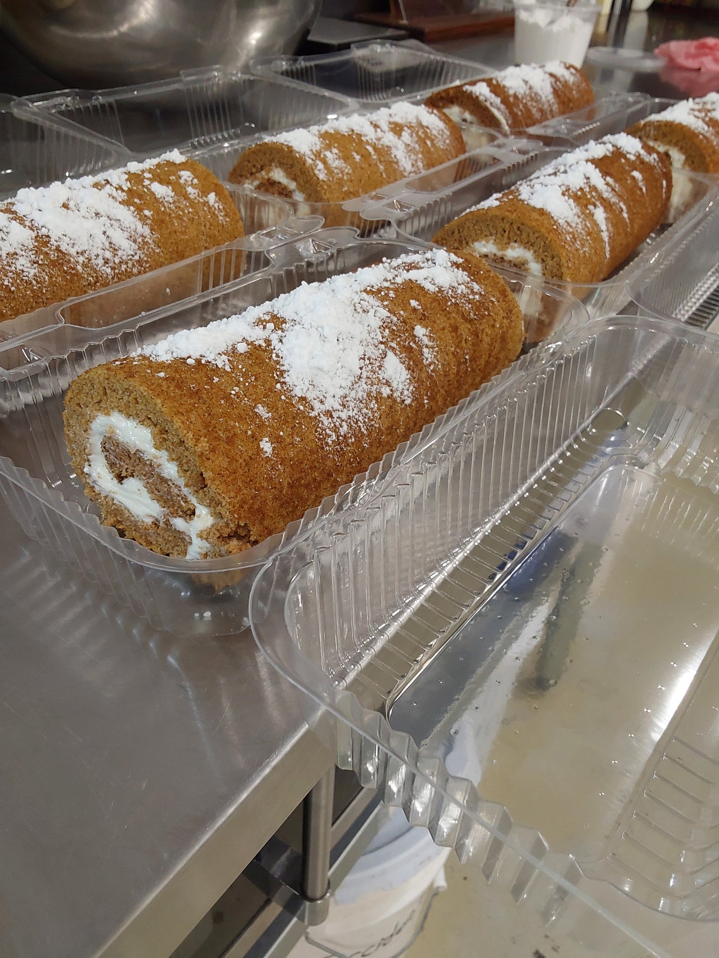 Pumpkin Rolls (Cream Cheese Icing)